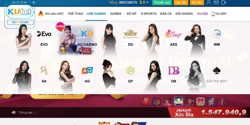 Ku Casino - Sòng Bạc Trực Tuyến Uy Tín Hàng Đầu Thị Trường Đôi điều về Ku Casino tại nhà cái